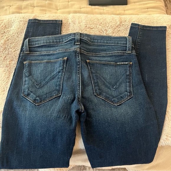 Hudson super skinny jeans. Dark blue size 26 - Picture 5 of 9